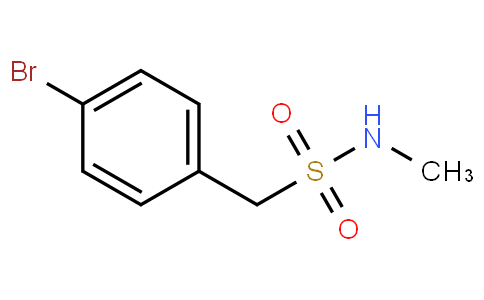 1-(4-bromophenyl)-N-methylmethanesulfonamide