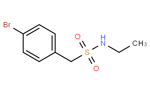 1-(4-bromophenyl)-N-ethylmethanesulfonamide