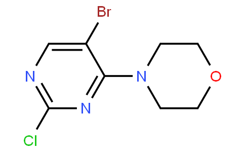 4-(5-bromo-2-chloropyrimidin-4-yl)morpholine