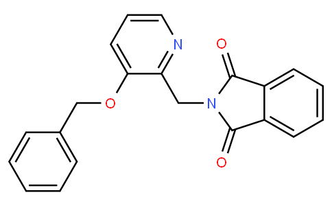 2-[[3-(苯基甲氧基)-2-吡啶基]甲基]-1H-異吲哚-1,3(2H)-二酮