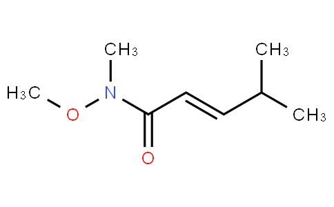 N-methoxy-N,4-dimethylpent-2-enamide