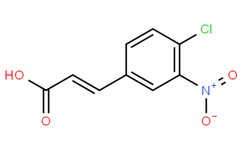 4-氯-3-硝基肉桂酸