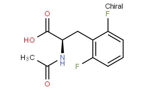 (R)-2-乙酰氨基-3-(2,6-二氟-苯基)-丙酸