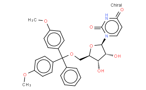 5\'-O-(4,4\'-Dimethoxytrityl)uridine