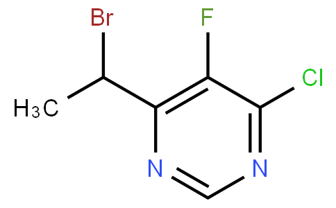 6-(1-Bromoethyl)-4-chloro-5-fluoropyrimidine