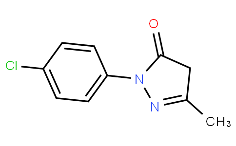 1-(4-Chlorophenyl)-3-Methyl-2-Pyrazolin-5-One