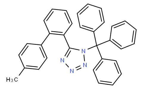 5-[2-(4-methylphenyl)phenyl]-1-trityltetrazole