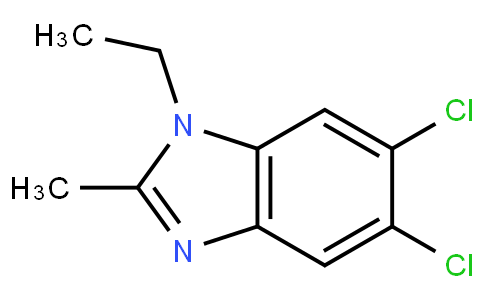 1-乙基-2-甲基-5,6-二氯苯并咪唑