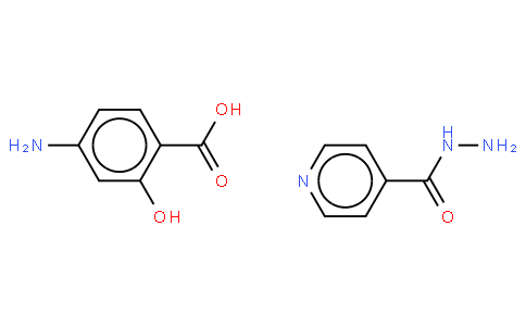 4-amino-2-hydroxybenzoic acid,pyridine-4-carbohydrazide