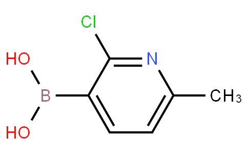 2-氯-6-甲基吡啶-3-硼酸