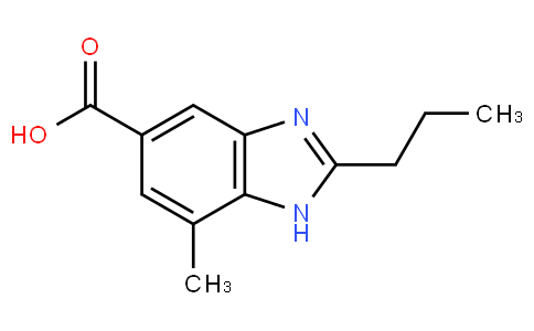 6-Carboxy-4-methyl-2-propylbenzimidazole