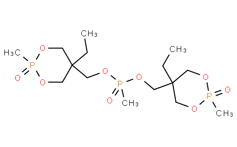 Bis[(5-ethyl-2-methyl-1,3,2-dioxaphosphorinan-5-yl)methyl] methyl phosphonate P,P\'-dioxide