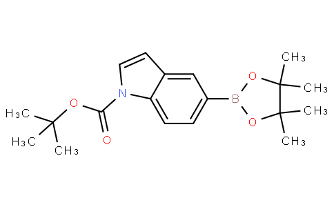 tert-butyl 5-(4,4,5,5-tetramethyl-1,3,2-dioxaborolan-2-yl)indole-1-carboxylate